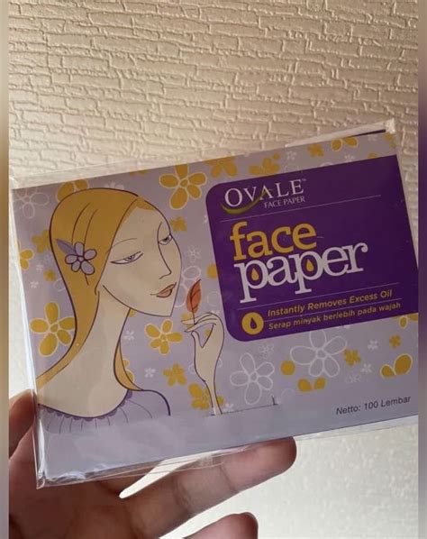 Ovale Face Paper Kesehatan Kecantikan Kulit Sabun Tubuh Di Carousell