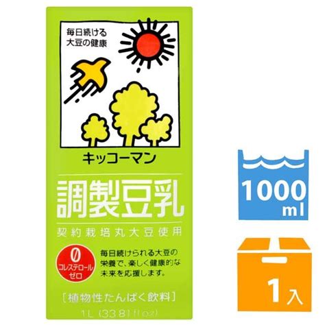 龜甲萬 龜甲萬豆乳豆奶 調製豆乳 1000ml Pchome 24h購物