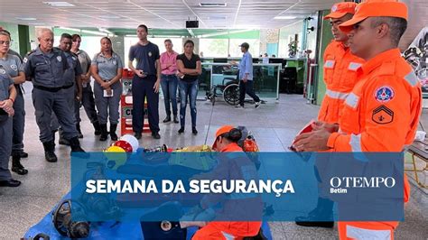 Oficina dos bombeiros e blitze educativas abrem Semana da Segurança na