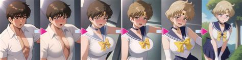 TGTF Sailor Uranus sequence by Ranmahiro on DeviantArt