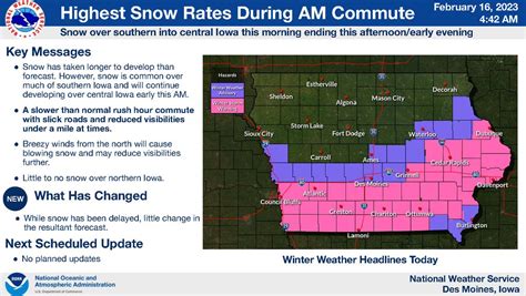 Statewide Iowa 511 On Twitter 2 16 6 Am Here S The Latest Weather Update From Our National