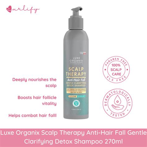 Luxe Organix Scalp Therapy Anti Hair Fall Lazada Ph