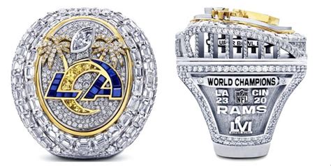 Los Angeles Rams Reveal Super Bowl Lvi Rings The Source