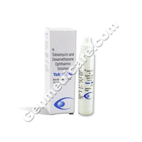 Eye Ear Care Buy Toba Dm Eye Drop Tobramycin Dexamethasone