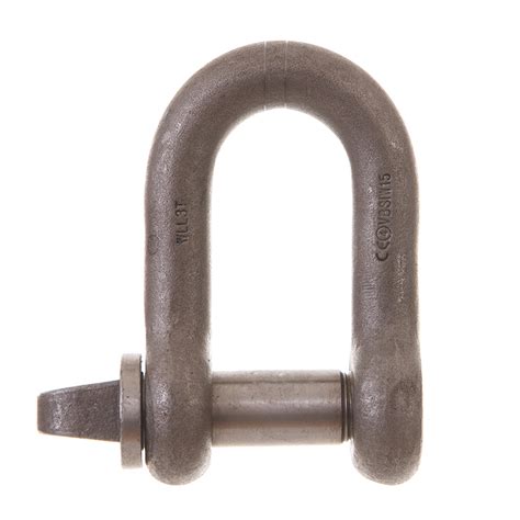 Large Dee Shackle Type A Screw Pin Mainline Lifting Equipment