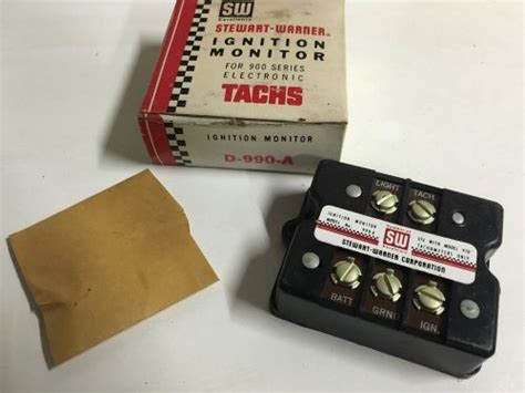 Buy Vintage Stewart Warner D A Monitor Tachometers Nos Tach