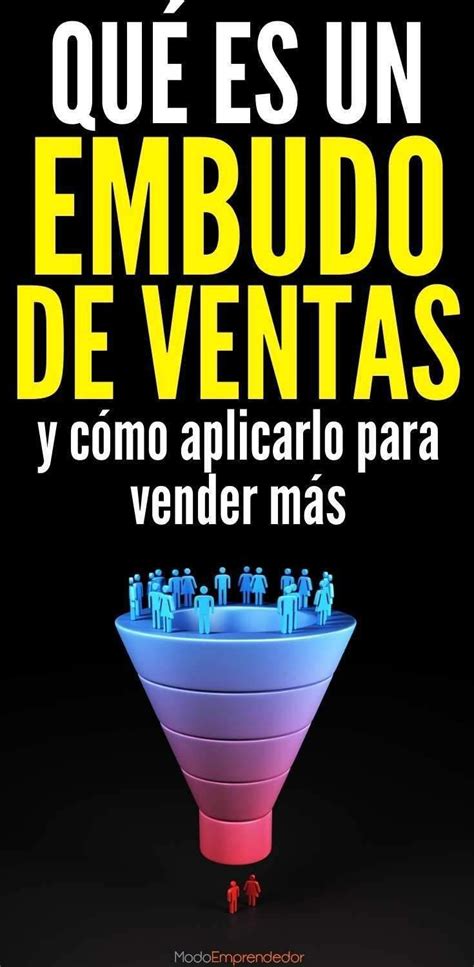 Qué Es Un Embudo De Ventas Y Cómo Aplicarlo Para Vender Más Embudo De Ventas Publicidad Para