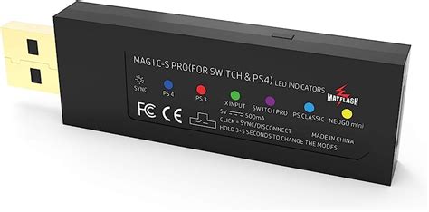 Magic S Pro Convertidor De Adaptador De Controlador Inal Mbrico