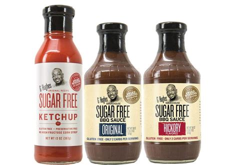 Amazon G Hughes Sugar Free Ketchup 13 Oz Original Sugar Free BBQ