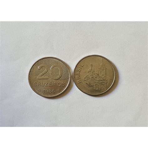 Moedas Antigas Avulsas De 1984 A 1994 Cruzeiros Cruzados Centavos