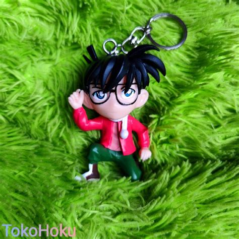 Jual Gantungan Kunci Detective Conan Action Figure Keychain Shopee