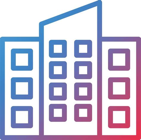 Office Building Icon Style 12744626 Vector Art At Vecteezy