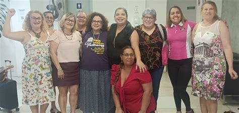 Sintetel Sp Mulheres Sindicalistas Se Re Nem Representante Do