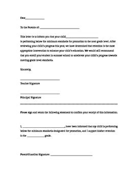 How To Write Retention Request Letter