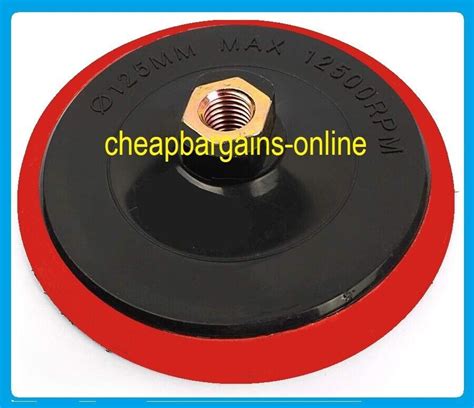 115mm POLISHING PAD BACKING PAD POLISHING PAD VEL CRO BASE 4 5