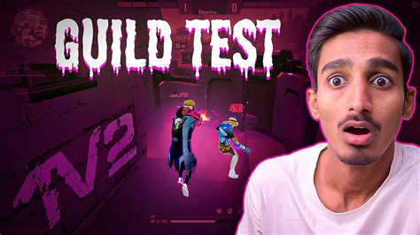 Guild Test Live V Hardest Guild Test Free Fire Live Just E Sport