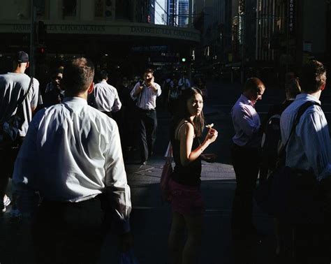 © Trent Parke Australia Sydney George Street Girl With Flower 2006