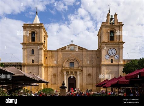 Co Cathedral Of St John In Valletta Malta Cathedral Church In