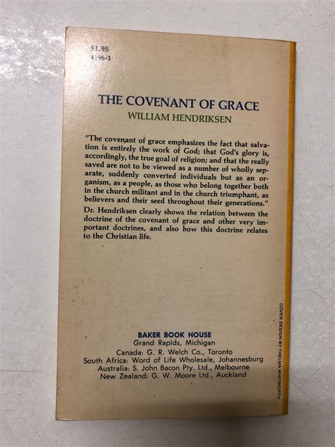 The Covenant Of Grace Slickcatbooks