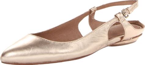 Corso Como Rose Gold Flat Slingback Flat Shoes Women Flats Rose