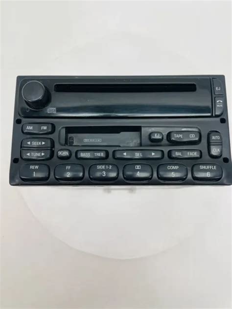 97 01 FORD F150 F250 F350 OEM Radio CD Player AM FM Stereo Cassette EUR