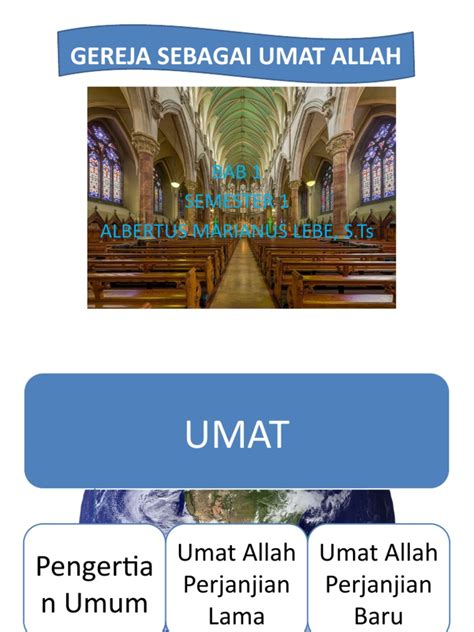 Bab 1 Gereja Sebagai Umat Allah Siswa Pdf