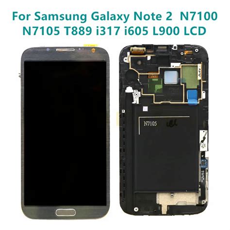 Amoled Lcd For Samsung Galaxy Note Note N N T I I