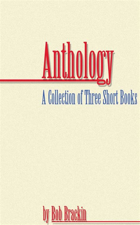 Anthology Ebook Bob Brackin 9781410733740 Boeken Bol