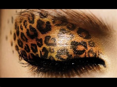 Leopard Print Eye Makeup Transfers Saubhaya Makeup