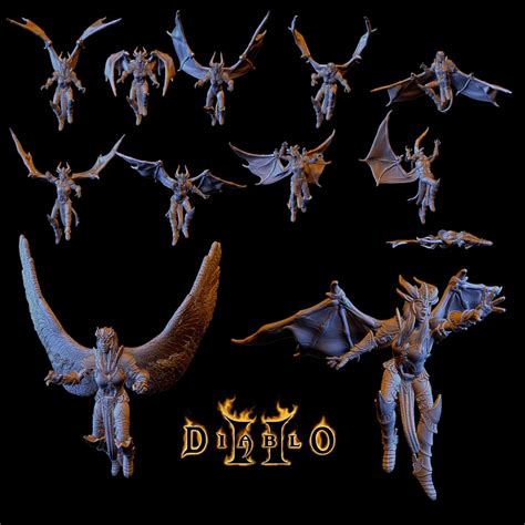 Diablo Ii Succubi By Kaucukovnikvi Download Free Stl Model