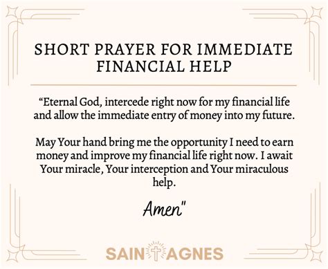 9 Prayers For Immediate Financial Help For A Miracle Today