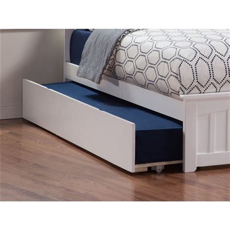 Afi Furnishings Urban Trundle Bed Twin Xl White Ae673112 Rona