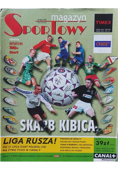 Skarb Kibica Magazyn Przegląd Sportowy Ekstraklasa Jesień Sezon 2001 2002