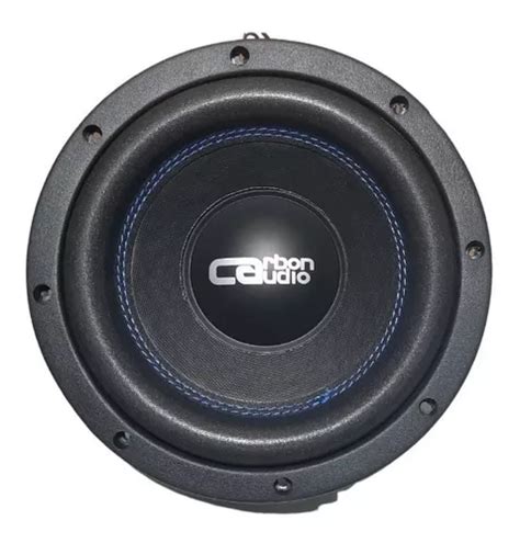 Sub Woofer Pulgadas Carbon Audio W Entry Doble Bobina Env O Gratis