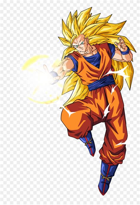 Goku Saiyan Dragon Ball Z Characters Goku Super Saiyan 3 Clipart