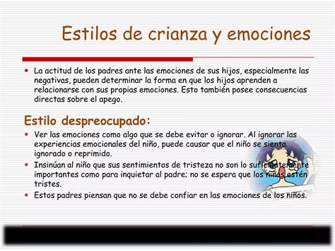 Estilos De Crianza Y Emociones Ppt