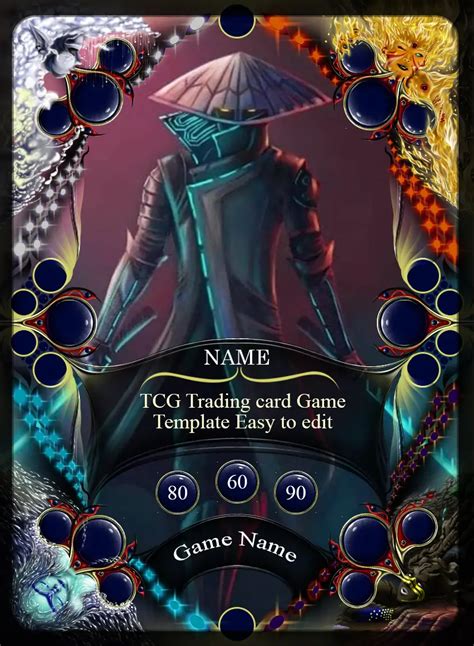 Tcg Card Template V Atomic Templates