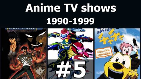 Anime TV Shows From The 1990s Part 5 YouTube