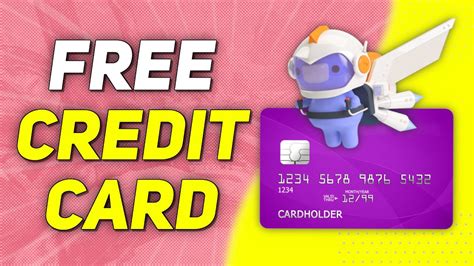 3 EASY WAYS To Get FREE Credit Cards For Discord NITRO In 2024 YouTube