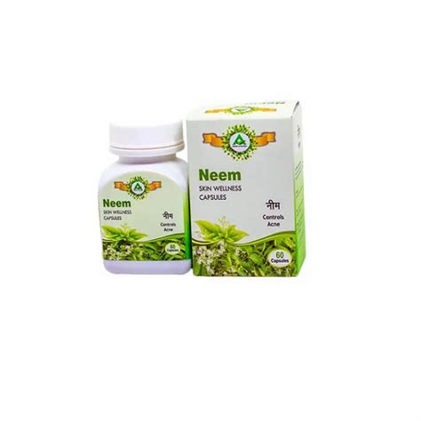 Neem Capsules Agron Ayurveda Natural Pure And Organic At Rs