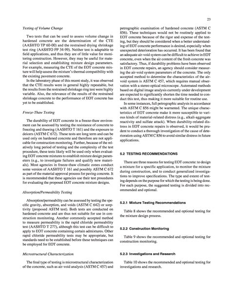 Reading Guidelines For Early Opening To Traffic Portland Cement