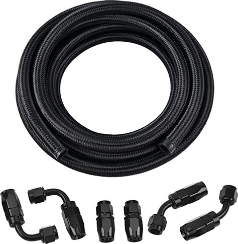 Amazon Evil Energy An Fuel Line Kit An Braided Nylon Fuel Hose