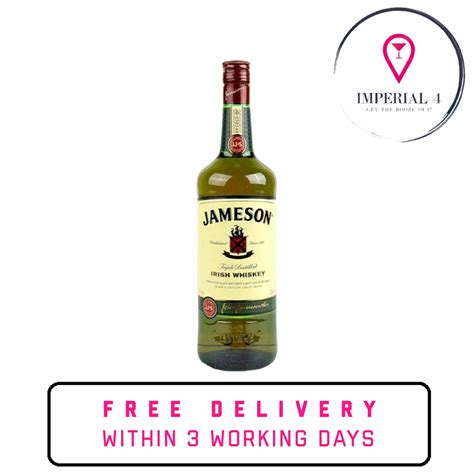 John Jameson Irish Whisky 700ml Food And Drinks Alcoholic Beverages