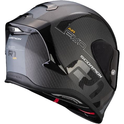 Casque EXO R1 CARBON AIR MG SCORPION Noir MAXXESS FR Casque intégral