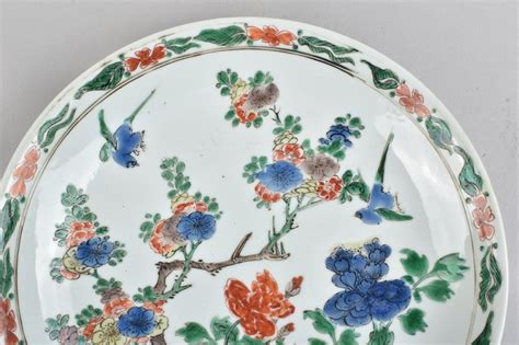 Dish Decorated In The Famille Verte Palette Porcelain Catawiki