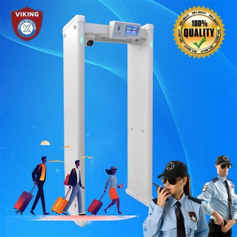 Security Screening Walkthrough Door Frame Metal Detector For Airports