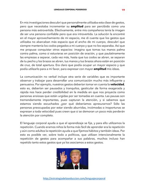 Lenguaje Corporal Poderoso Pdf