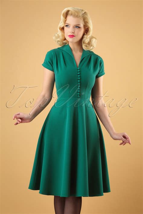 1940s Dresses 40s Dress Swing Dress