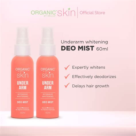 Organic Skin Japan Intensive Whitening Underarm Deo Mist Deodorant