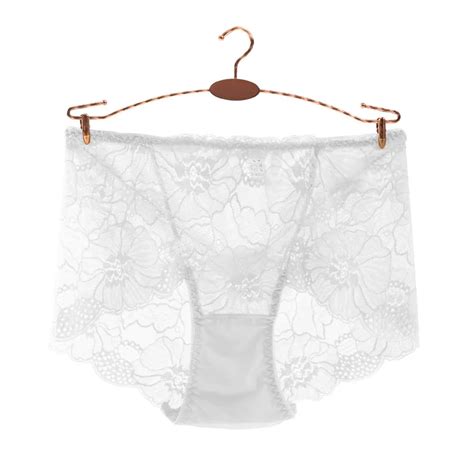 Hot Sexy Women Panties Lace Metal Chain G String Girls Briefs Mesh Hollow Out Thong Erotic